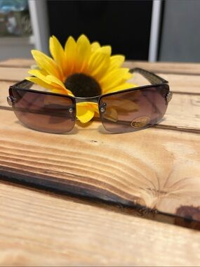 Rimless Gradient Sunglasses